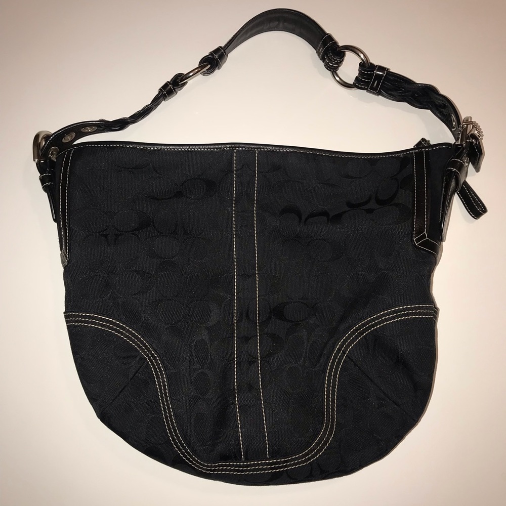 Coach Black Shoulder Bag